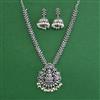 Oxidised Classic Necklace With Oxidised Plating