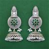 Oxidised Jhumki With 2 Tone Plating