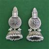 Oxidised Jhumki With 2 Tone Plating