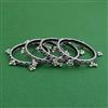 Oxidised Kashmiri Bangles With Oxidised Plating