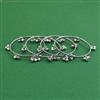 Oxidised Kashmiri Bangles With Oxidised Plating