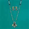 Oxidised Choker Necklace With 2 Tone Plating