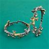 Oxidised Classic Kada With 2 Tone Plating