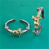 Oxidised Classic Kada With 2 Tone Plating