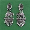 Oxidised Classic Earring With Oxidised Plating
