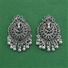 Oxidised Classic Earring With Oxidised Plating