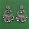 Oxidised Classic Earring With Oxidised Plating
