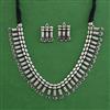 Oxidised Choker Necklace With Oxidised Plating