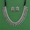 Oxidised Choker Necklace With Oxidised Plating