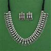 Oxidised Choker Necklace With Oxidised Plating