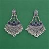 Oxidised Classic Earring With Oxidised Plating