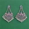 Oxidised Classic Earring With Oxidised Plating