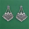 Oxidised Classic Earring With Oxidised Plating