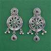 Oxidised Classic Earring With Oxidised Plating
