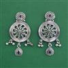 Oxidised Classic Earring With Oxidised Plating