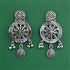 Oxidised Classic Earring With Oxidised Plating