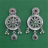 Oxidised Classic Earring With Oxidised Plating