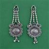 Oxidised Classic Earring With Oxidised Plating