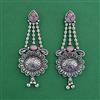 Oxidised Classic Earring With Oxidised Plating