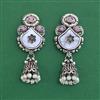 Oxidised Classic Earring With Oxidised Plating