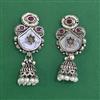 Oxidised Classic Earring With Oxidised Plating