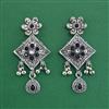 Oxidised Classic Earring With Oxidised Plating