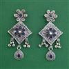 Oxidised Classic Earring With Oxidised Plating
