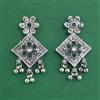Oxidised Classic Earring With Oxidised Plating