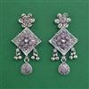 Oxidised Classic Earring With Oxidised Plating
