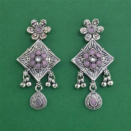 Oxidised Classic Earring With Oxidised Plating