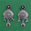 Oxidised Classic Earring With Oxidised Plating