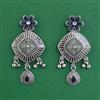Oxidised Classic Earring With Oxidised Plating