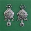 Oxidised Classic Earring With Oxidised Plating