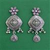 Oxidised Classic Earring With Oxidised Plating