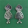 Oxidised Classic Earring With Oxidised Plating