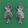 Oxidised Classic Earring With Oxidised Plating