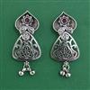Oxidised Classic Earring With Oxidised Plating