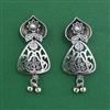 Oxidised Classic Earring With Oxidised Plating