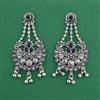 Oxidised Classic Earring With Oxidised Plating