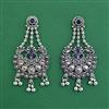 Oxidised Classic Earring With Oxidised Plating