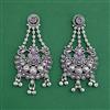 Oxidised Classic Earring With Oxidised Plating