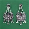 Oxidised Classic Earring With Oxidised Plating