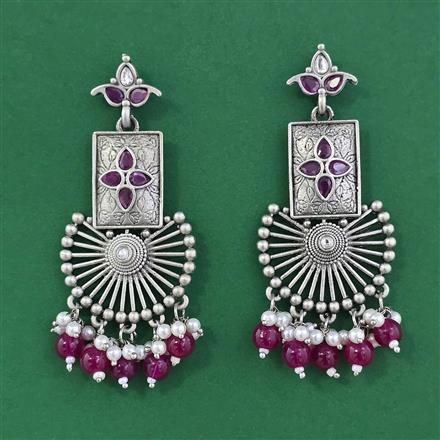 Oxidised Classic Earring with Oxidised Plating