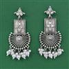 Oxidised Classic Earring with Oxidised Plating