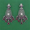 Oxidised Classic Earring With Oxidised Plating