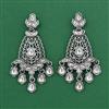 Oxidised Classic Earring With Oxidised Plating