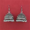 Oxidised Jhumki with Oxidised Plating