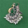 Oxidised Birds Ring with 2 Tone Plating