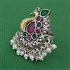 Oxidised Birds Ring with 2 Tone Plating
