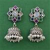 Oxidised Jhumki with 2 Tone Plating